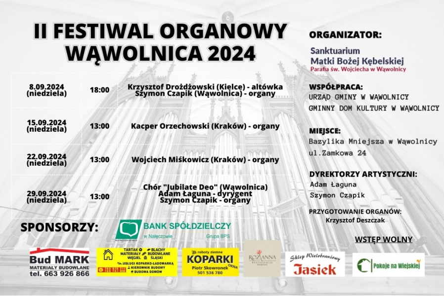 FestiwalOrganowyWawolnica