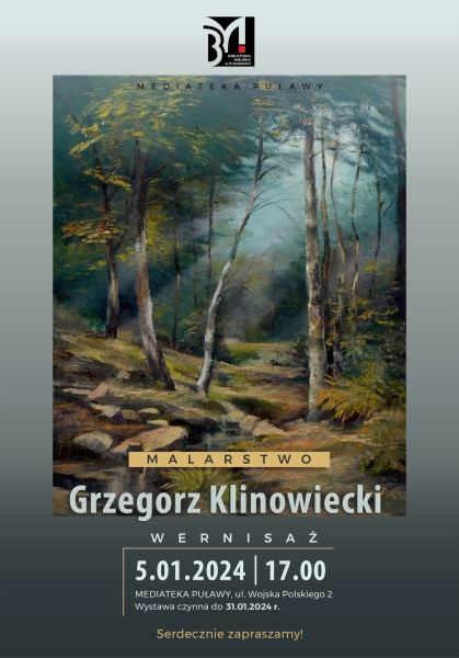 WernisazStyczenGrzegorzKlinowiecki